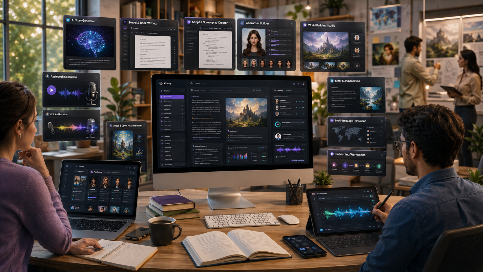 StoryVerse AI preview